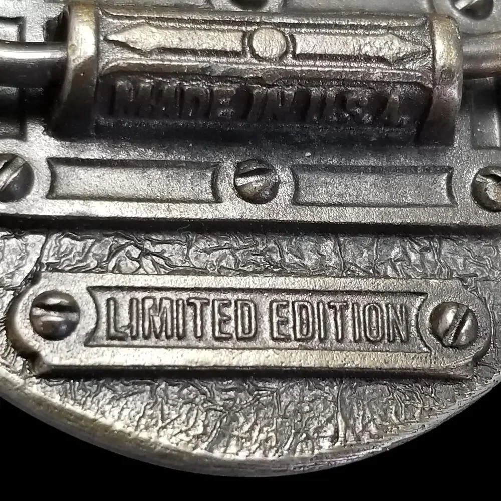 Belt Buckle 1986 Brass Southern Outdoors Fishing Hunting Great American Buckle C